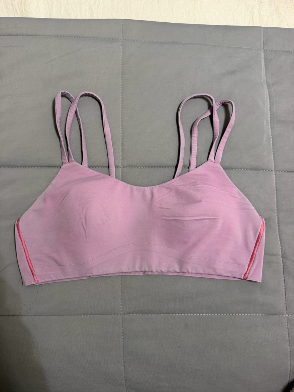 lululemon athletica Light Lavender Double-Strap Cloud Sports Bra